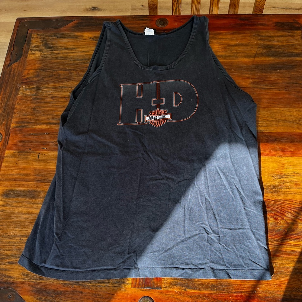 Harley-Davidson Black Tank Top